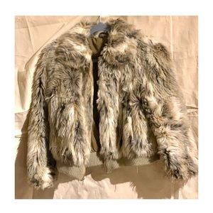 70’s Faux Fur Bomber